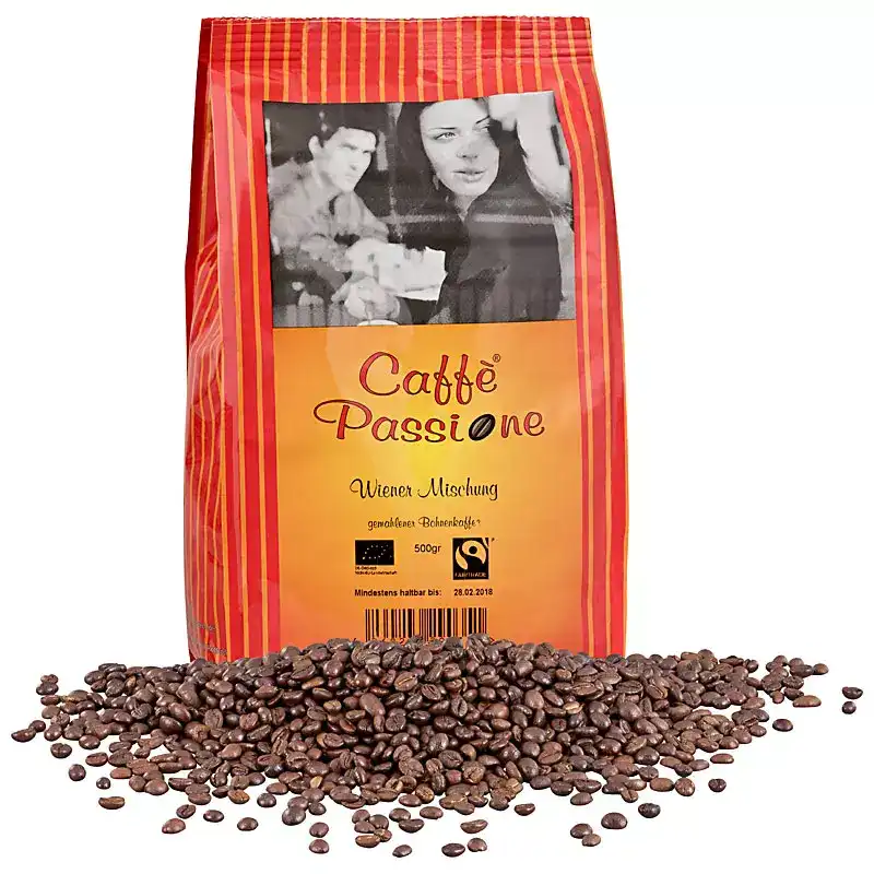 Produktfotos für Onlineshops Kaffeebohnen vor Verpackung Produktfotos für Onlineshops Kaffeebohnen Verpackung