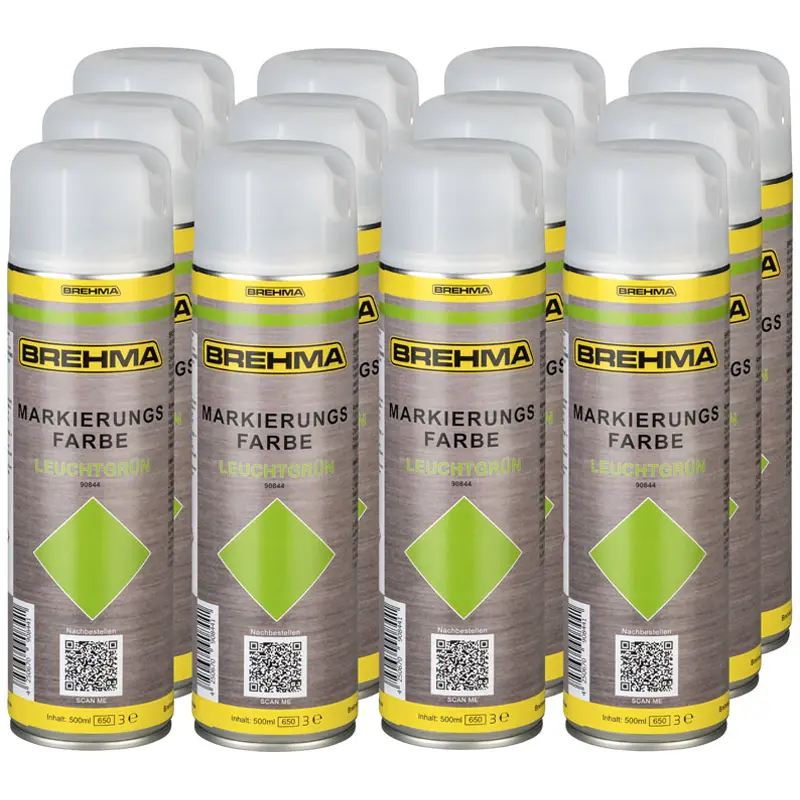Produktfoto Freisteller Markierungsfarbe in Sprühdose Produktfoto Freisteller Markierungsfarbe Sprühdose Sortiment