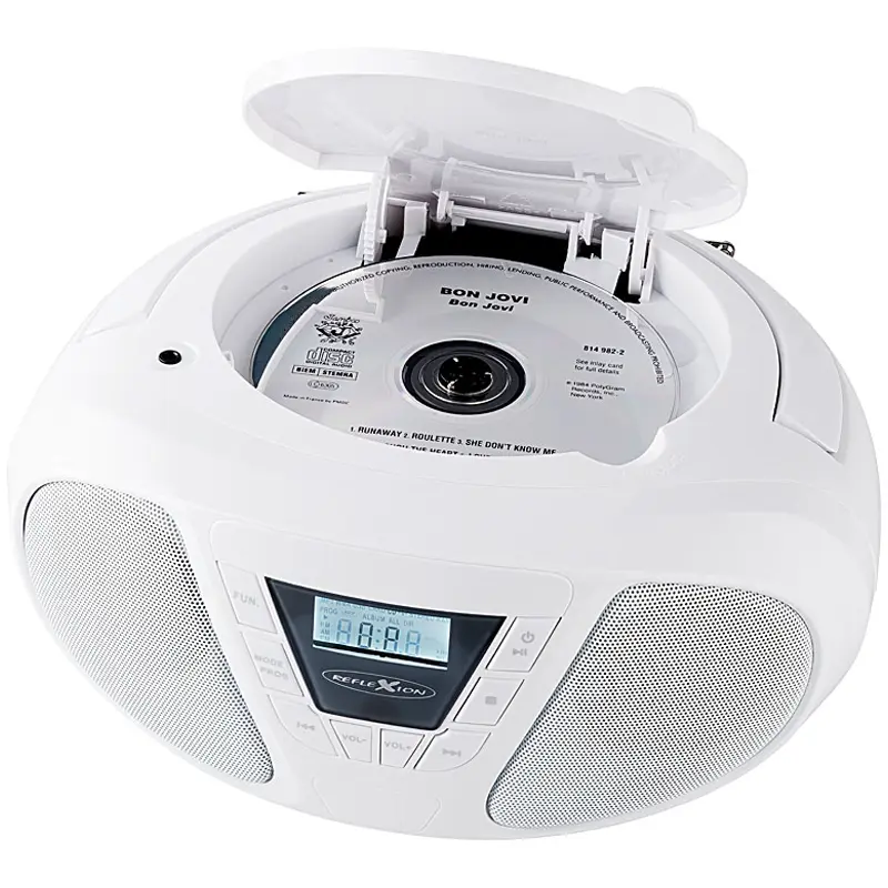 Produktfoto Freisteller Consumer Elektronics Kofferradio mit CD-Player Produktfoto Freisteller Kofferradio Consumer Electronics