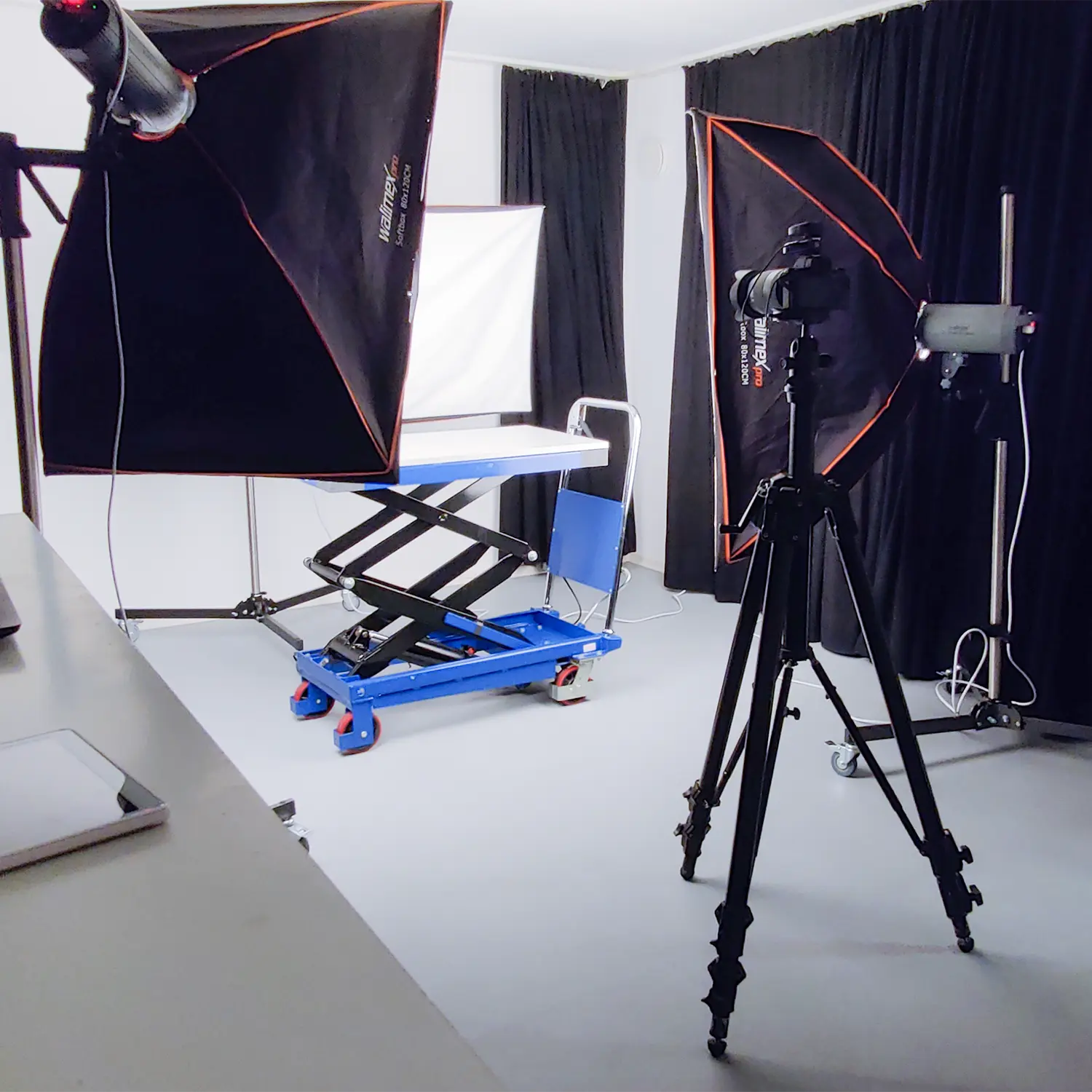 Fotostudio der PRO-ducto GmbH PRO-ducto Produktfotografie Produktfoto Fotostudio Einrichtung