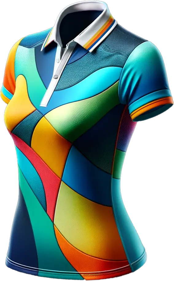 Hollowman Produktfoto von Bekleidungsoberteil Poloshirt Damen Hollowman Produktfoto von Bekleidungsoberteil Poloshirt Damen