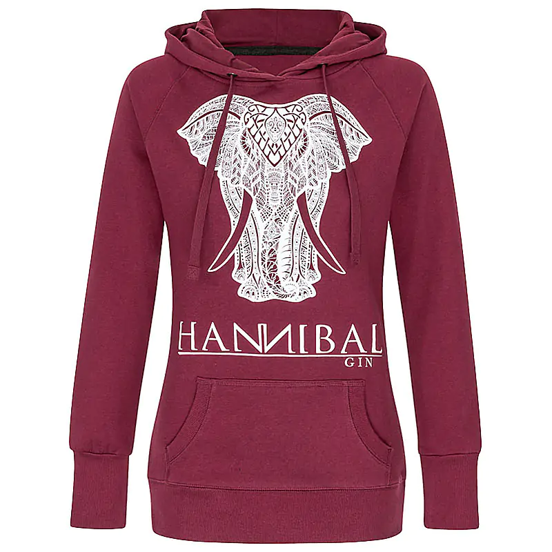 Produktfotografie in RAW-Qualität Damen Hoodie lang mit weißem Print Elefant Ginmarke Werbeartikel Hollowman Foto Produktfotografie in RAW-Qualität Damen Hoodie lang mit weißem Print Elefant Ginmarke Werbeartikel Hollowman Foto