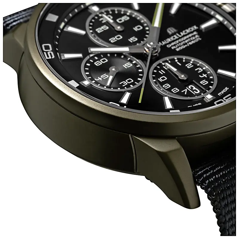 Produktfoto Armbanduhr Detailaufnahme Sekundenzeiger Produktfoto Armbanduhr Detailaufnahme Sekundenzeiger