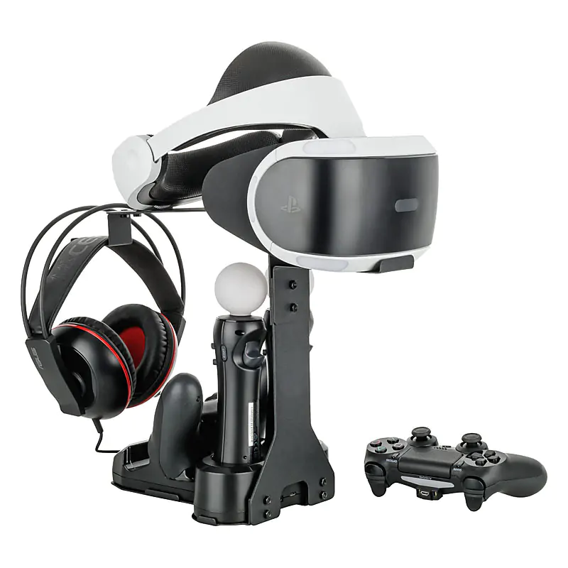 Fotoaufnahme von Unterhaltungselektronik und Computerzubehör Produktfoto Zubehör für Spielkonsole PS4