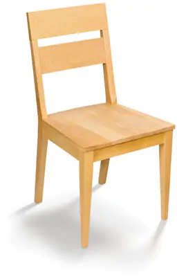 Produktfoto mit echtem Schatten Produktfoto Holzstuhl mit echtem Objektschatten