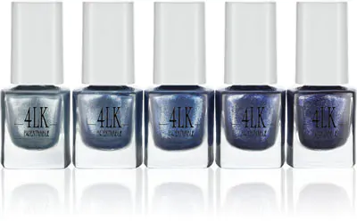 Produktfoto mit künstlicher Spiegelung Produktfoto Nagellack Fläschchen frontal mit künstlicher Objektspiegelung