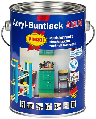 Produktfoto Metalldose, Farben und Lacke Produktfoto Verpackung, bedruckte Lackdose aus Metall